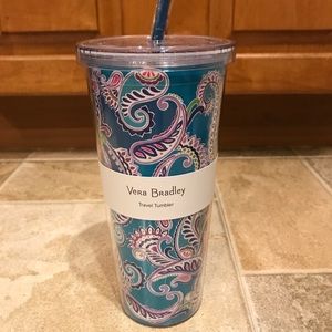 * 1 * Vera Bradley Waikiki Tumblr 24 oz NWT